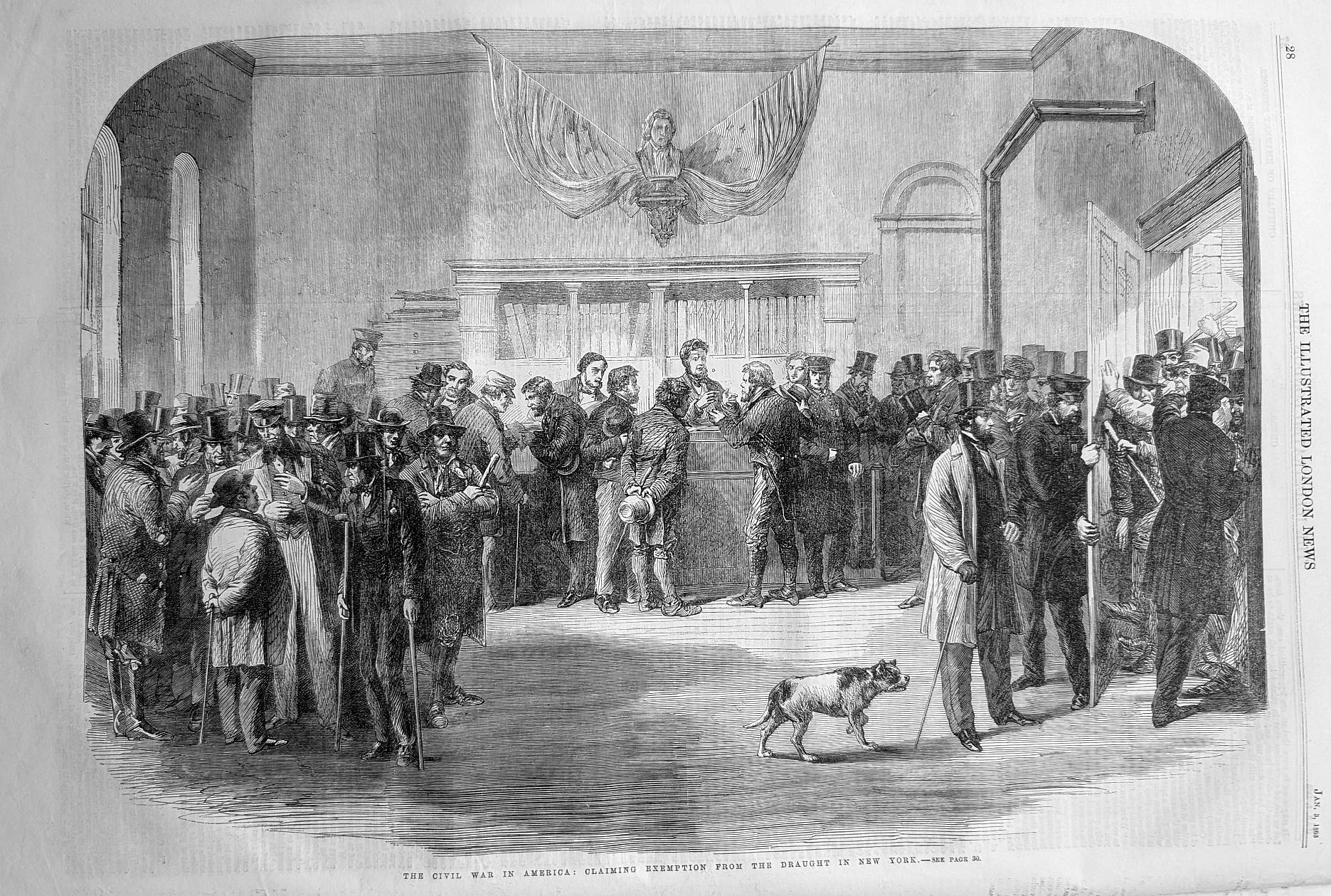1863 jan 3 new yorkers claiming exemption